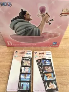 ワンピース Revive Moment くま フィギュア B賞　J賞　ステッカー