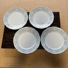 花柄 プレート 4枚セットのサムネイル