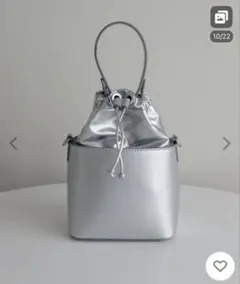 【完売商品】ディスコート　コンビ巾着バケットバッグ　美品