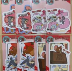 セブン　トムとジェリー ステッカーセット 全4種×2セット