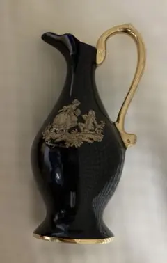 Limoges リモージュ　ゴールドピッチャー高さ約13cmのサムネイル