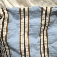 コットンレーヨン　2m インポート 生地　ストライプ