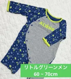 ディズニー ピクサー トイストーリー リトルグリーンメン 60 70 ロンパース