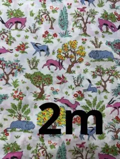 リバティ 動物柄 2m
