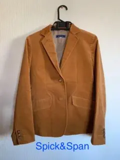 キャメル テーラードジャケット