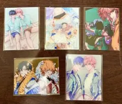 西本ろう　ビタープレイメイト　アクリルカード５枚セット