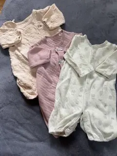 60cm ロンパース3点セット