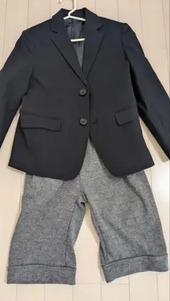 COMME CA ISMジャケット＆POLOハーフパンツ130