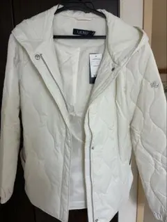 【新品未使用】ラルフローレン　ホワイトキルティングジャケット