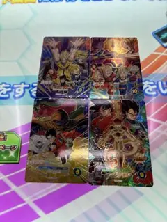 ドラゴンボールヒーローズ カード 4枚セットのサムネイル