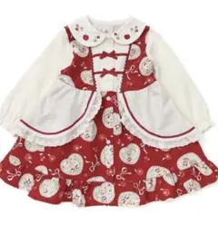 美品　クーラクール　キムラタン　ワンピース　赤ずきん　90cm