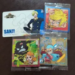 ワンピース キャラクター ステッカー4枚セット