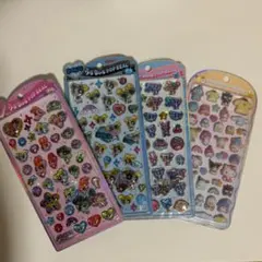 パワパフガールズ　エンジェルブルー　サンリオ　シール4枚セット