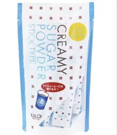 新品未開封　カルディ クリーミーシュガーパウダー スティック 10g✖︎10本入りのサムネイル