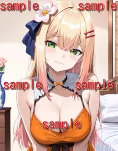 A0106　AIイラスト　同人　美少女　アニメ　A4ポスター　S1枚