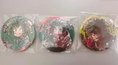 僕のヒーローアカデミア 緑谷出久 缶バッジ 3個セット