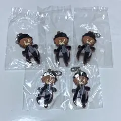 文豪ストレイドッグス 一番くじ 中原中也 ラバーチャーム 5点セット