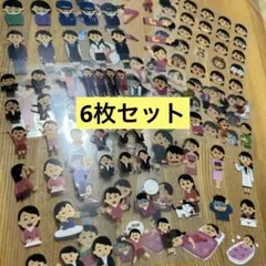 6点セットシールセット 多様なデザイン