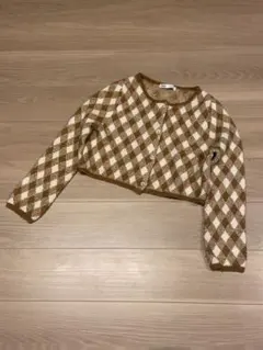 ZARA ザラ トップス　ニット カーディガン　キャメル　ブラウン