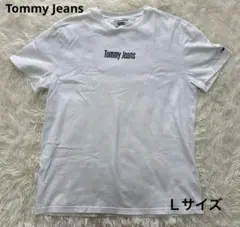 Tommy Jeans ホワイト Tシャツ　Ｌサイズ