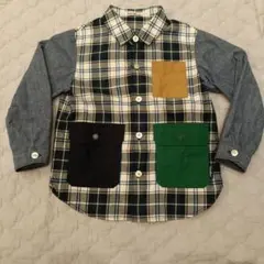 最終お値下げ familiar　長袖シャツ 100センチ