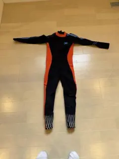 フルスーツ 2XL 黒/オレンジ