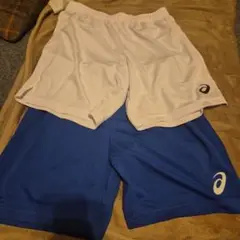 美品　ASICSサッカーパンツ