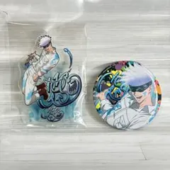 呪術廻戦 五条悟 アクリルスタンド 缶バッジ - メルカリ