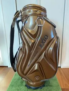 XXIO　キャディバッグ　美品 XXIO ゼクシオ キャディバッグ ブラック 千鳥柄 ゴルフ用品