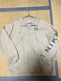 NIKE ハーフジップベージュ キャンバスジャケット XL 岡田将生 - メルカリ