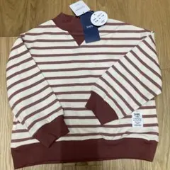 新品！SHIPS ボーダー薄手トレーナー　120 男女