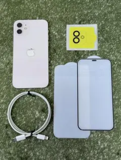 iPhone12 64GB SIMフリー ホワイト　保護フィルムなどおまけつき iPhone12 64GB SIMフリー ホワイト 保護フィルムなどおまけつき - メルカリ