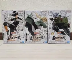 NARUTO-フィギュアセット-リー-綱手-カカシ-