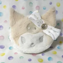 クロミ ホワイトデザイン フェイスポーチ