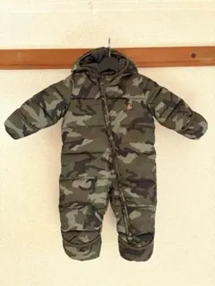 【美品】GAP 迷彩柄 フード付きアウター 6-12ヶ月