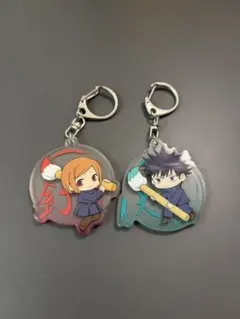 呪術廻戦 釘崎野薔薇＆伏黒恵 アクリルキーホルダー