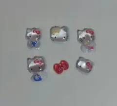 ♥おすそ分けシール　キティ②　3D　ぷっくり　ボンボンドロップシール風