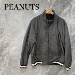 PEANUTS メンズ LL 黒 ブルゾン ジャンパー スヌーピーのサムネイル
