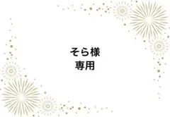 そら様専用　ハンドメイドノースリーブスモック