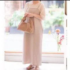 タルバイ　ユミ　キャミ　ロングワンピース　しまむら×yumi