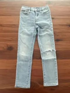 Polo RL ダメージ加工 ライトブルー ロングパンツ 120cm 6