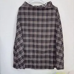 【XL】ロングスカート 春服 レディース 大きめサイズ ストライプ