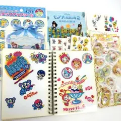 平成女児 シール帳 おすそ分け キラキラウォーターシール付