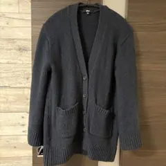 ユニクロC ネイビー　カーディガン