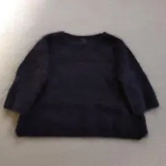 ネイビー ニット