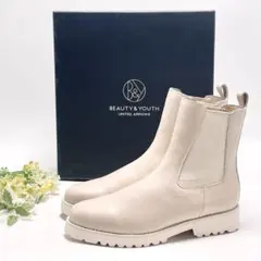 セール価格 極美品 B&Y UNITED ALLOWS サイドゴアブーツ
