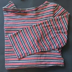 Ralph Lauren ストライプ7分袖 M