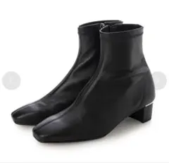 卑弥呼　4cmヒールシープレザーストレッチブーツ