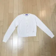 BLUE LABEL CRESTBRIDGE ホワイト　カーディガンのサムネイル