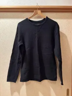 REIGNING CHAMP ブラック 長袖カットソー S/P 袖ナイロン切替のサムネイル